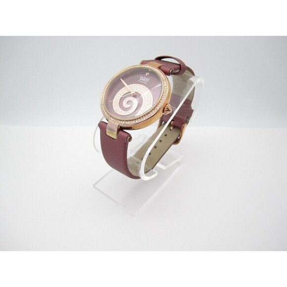 Women Burgi Diamond Dial Quartz WR Analog 40mm Dial Causal Round Watch (F667) - Picture 6 of 9